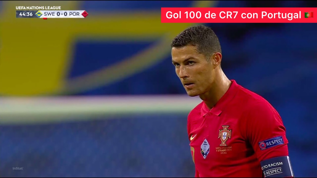 📸 Cristiano Ronaldo y sus nuevas botas para celebrar sus 100 goles con Portugal